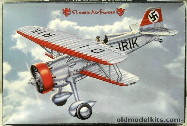 Classic Airframes 1/48 Curtiss Hawk II Ernst Udet Demonstrator (Export F11C-2/BFC-2 Goshawk) - Also 3rd Fighter Regiment Turkish Air Force, 447 plastic model kit